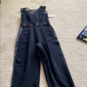 BCBG black formal jumpsuit